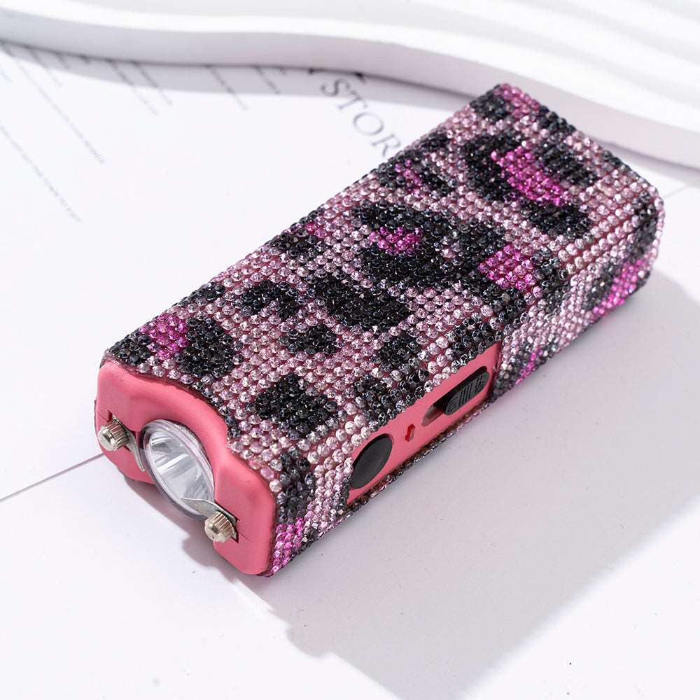 Mini Sparkling Self-defense Multifunctional Flashlight｜DIY Combo｜Self-defense keychain that's uniquely yours.