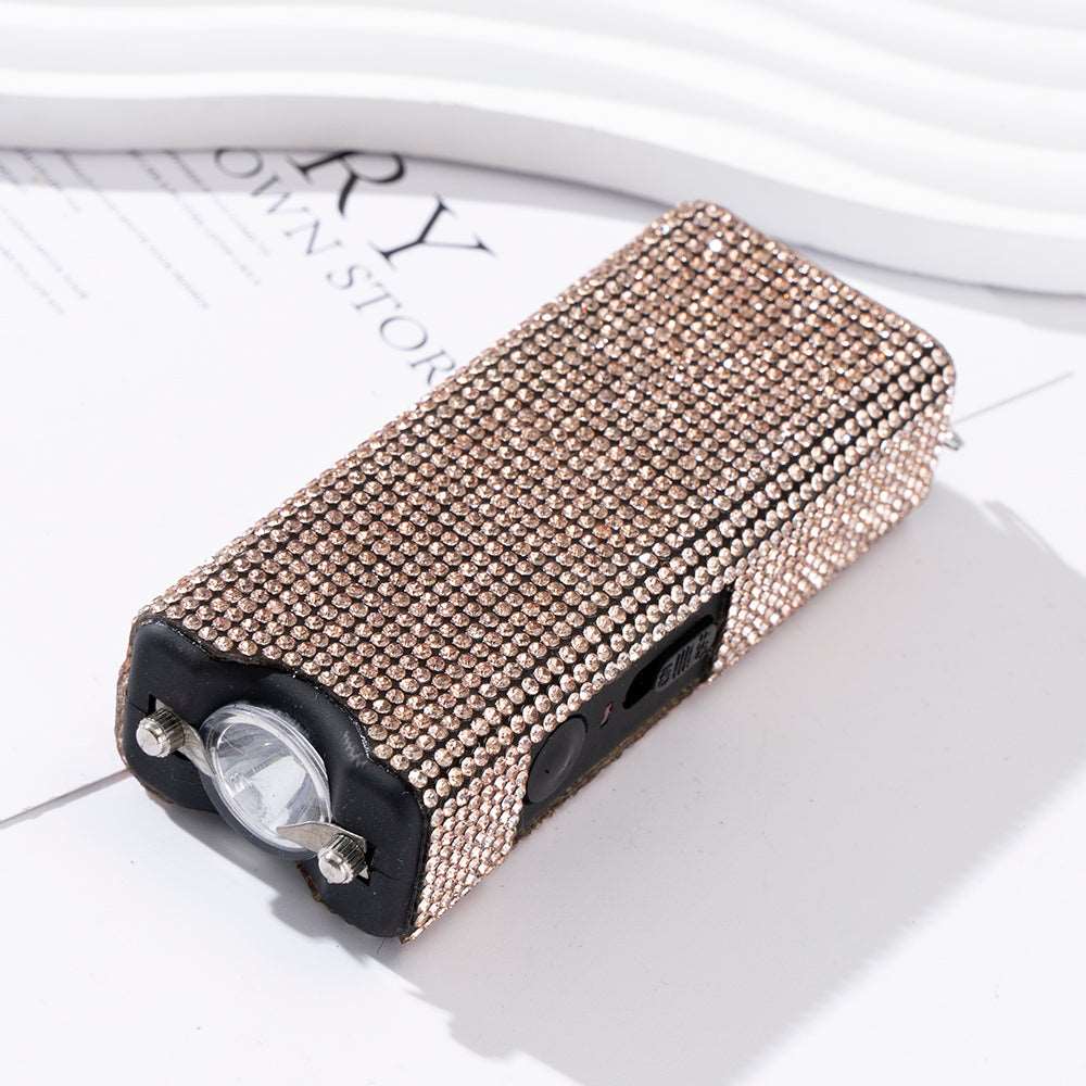 Mini Sparkling Self-defense Multifunctional Flashlight｜DIY Combo｜Self-defense keychain that's uniquely yours.