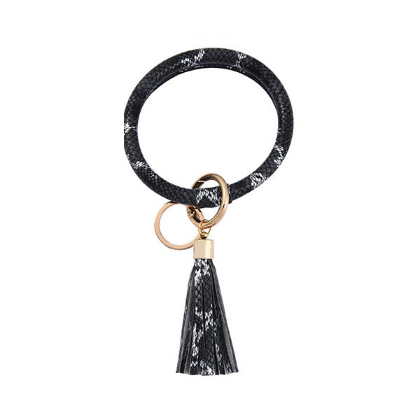 PU Leather Tassel Bracelet