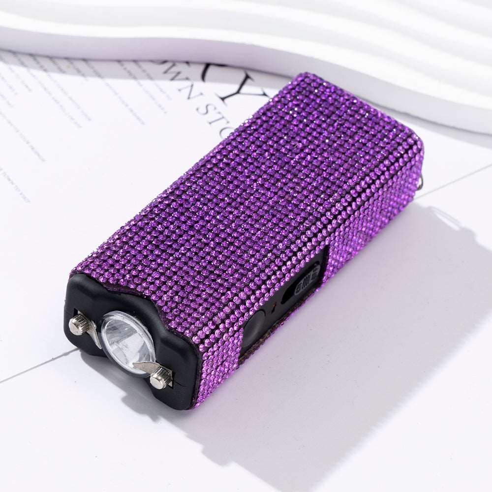 Mini Sparkling Self-defense Multifunctional Flashlight｜DIY Combo｜Self-defense keychain that's uniquely yours.