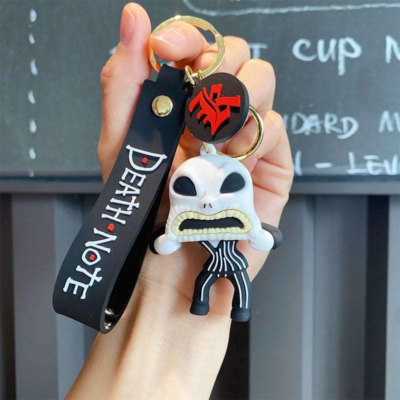 🎃 Halloween Creative Spooky Keychain Pumpkin Skull Figure Anime Peripheral Pendant