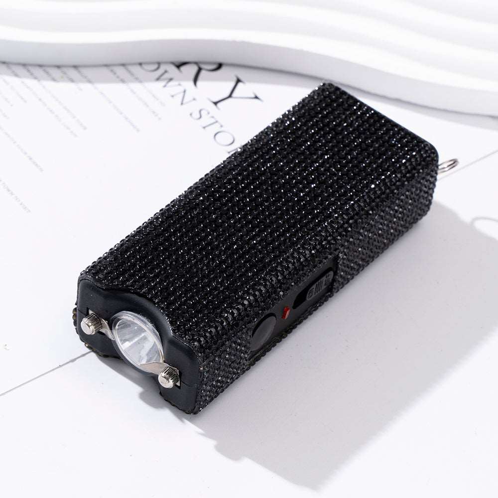 Mini Sparkling Self-defense Multifunctional Flashlight｜DIY Combo｜Self-defense keychain that's uniquely yours.