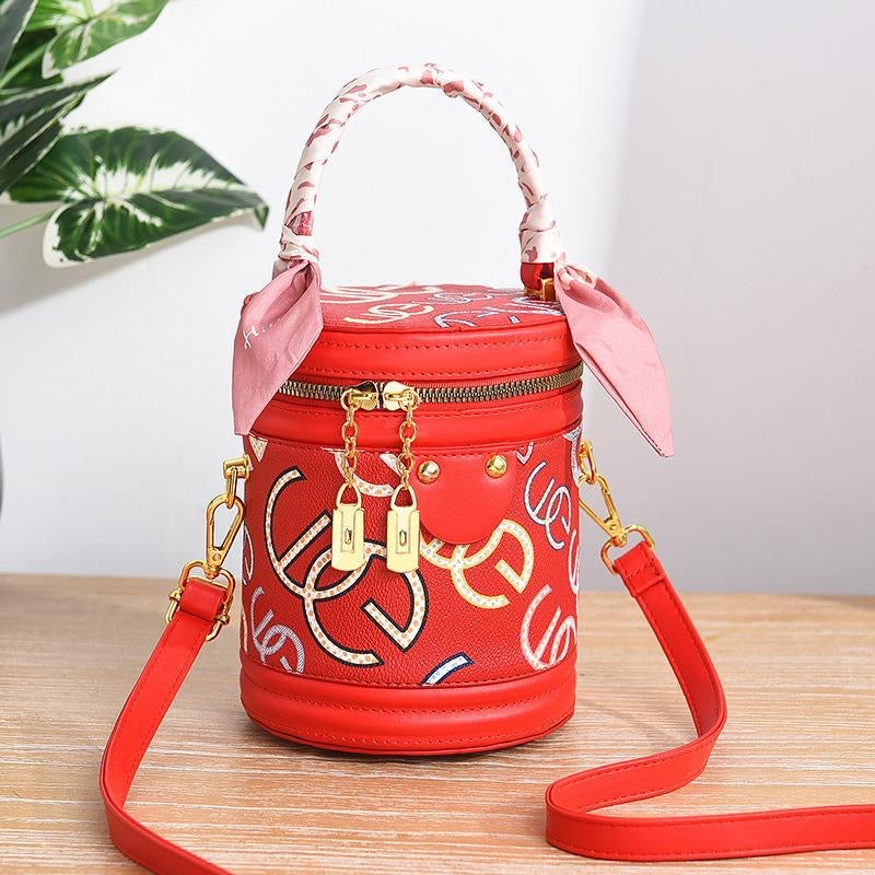 Letter Bucket Bag