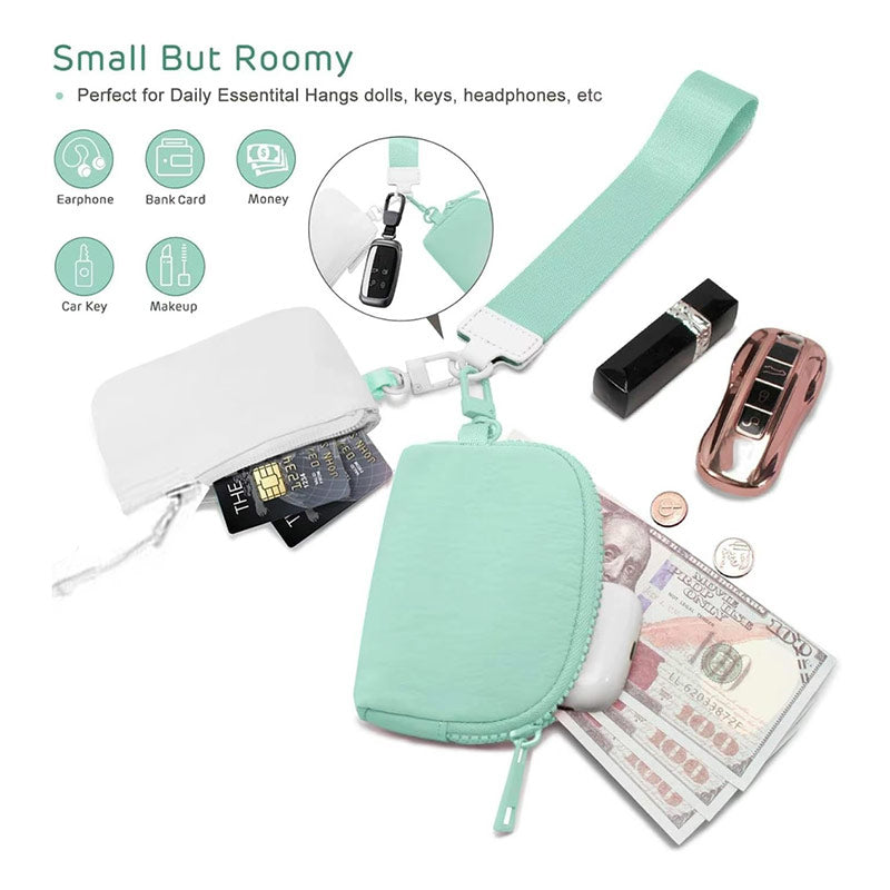 Zipper Wristlet Wallet