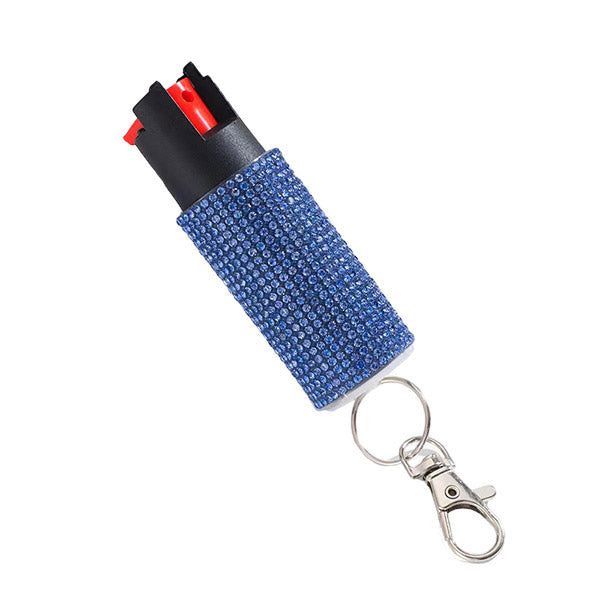 Push-type Bling Keychain