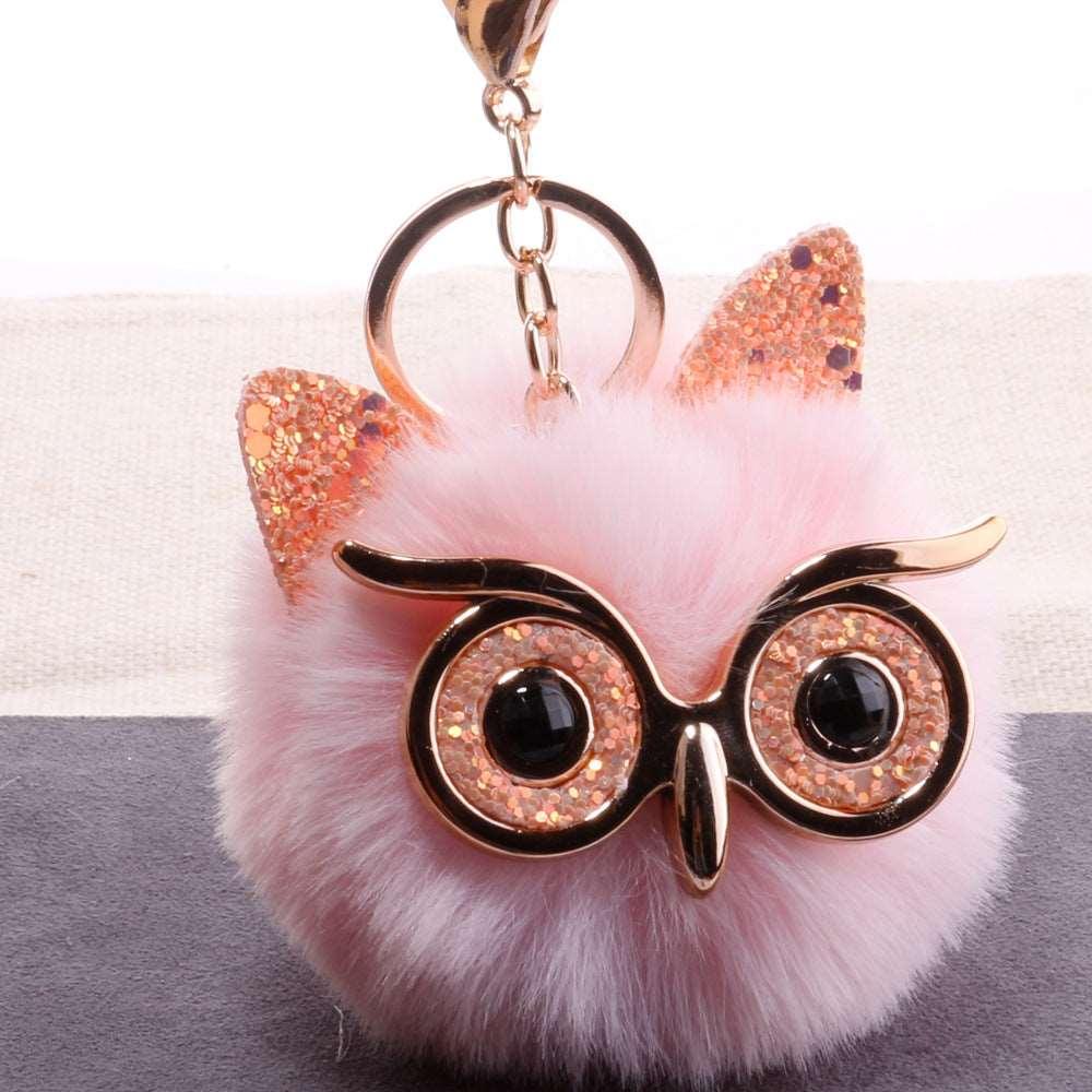 Owl Pompon｜DIY Combo｜Devise a self-defense keychain that's uniquely yours.