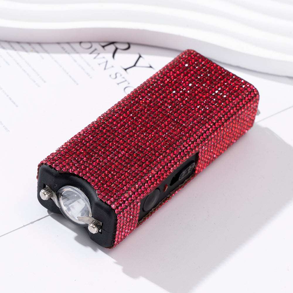 Mini Sparkling Self-defense Multifunctional Flashlight｜DIY Combo｜Self-defense keychain that's uniquely yours.