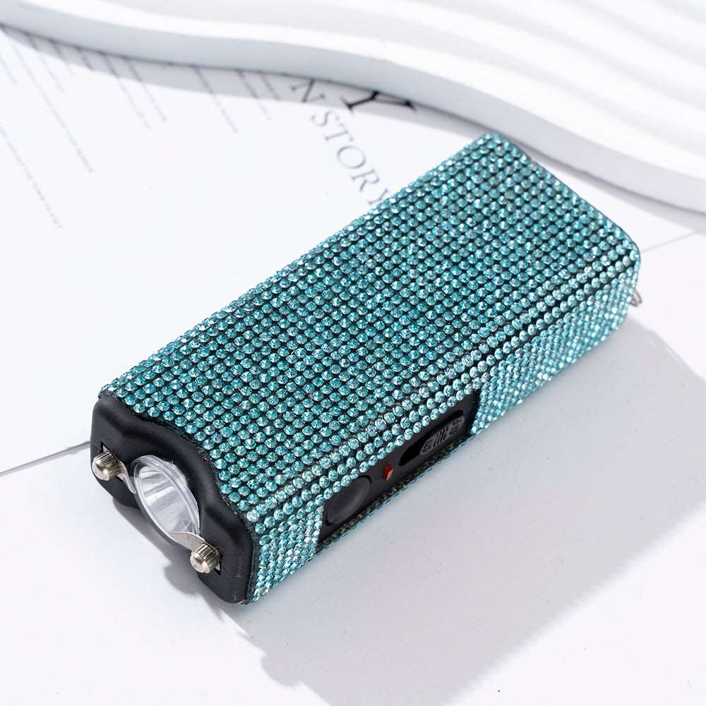 Mini Sparkling Self-defense Multifunctional Flashlight｜DIY Combo｜Self-defense keychain that's uniquely yours.