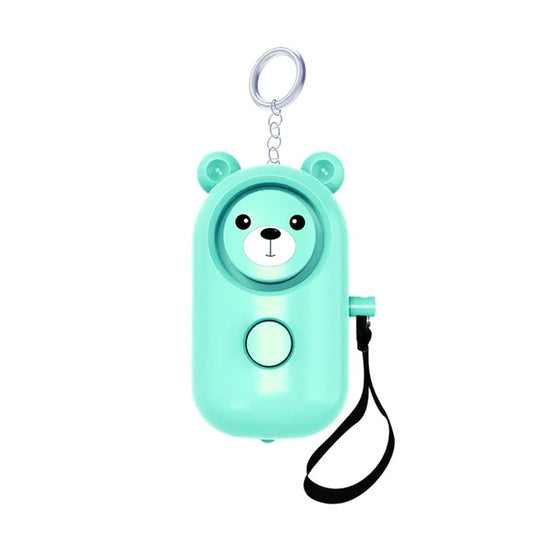 Cute Little Bear Personal Alarm, Anti-wolf Magic Weapon, Emergency Protective Equipment. - keychaincop