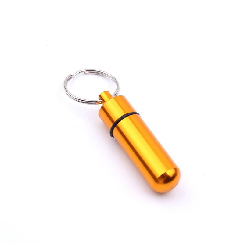 Portable Keychain Pill Box｜DIY Combo｜Devise a self-defense keychain that's uniquely yours. - keychaincop