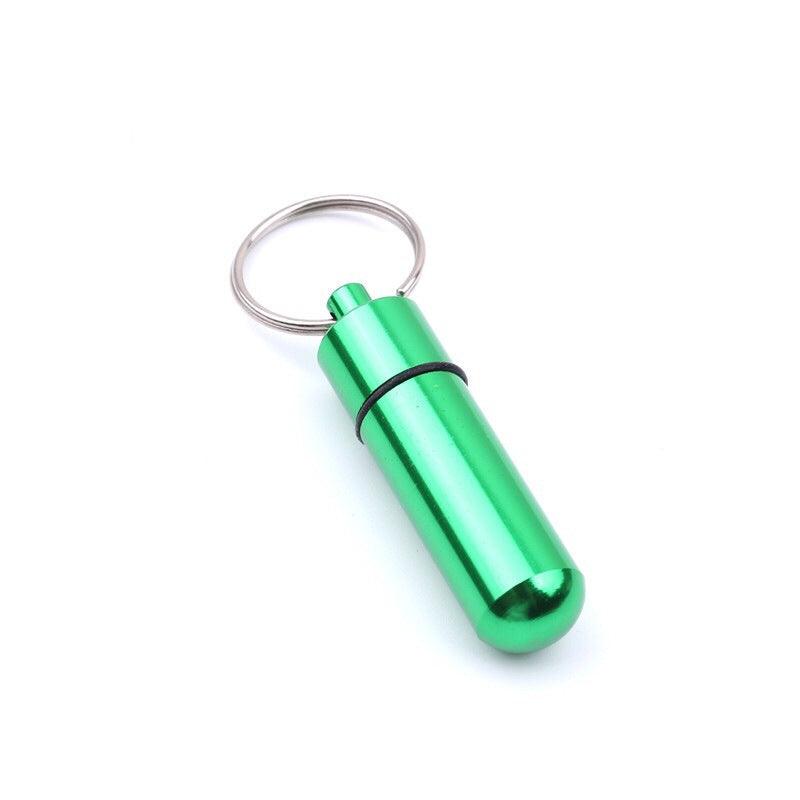 Portable Keychain Pill Box｜DIY Combo｜Devise a self-defense keychain that's uniquely yours. - keychaincop