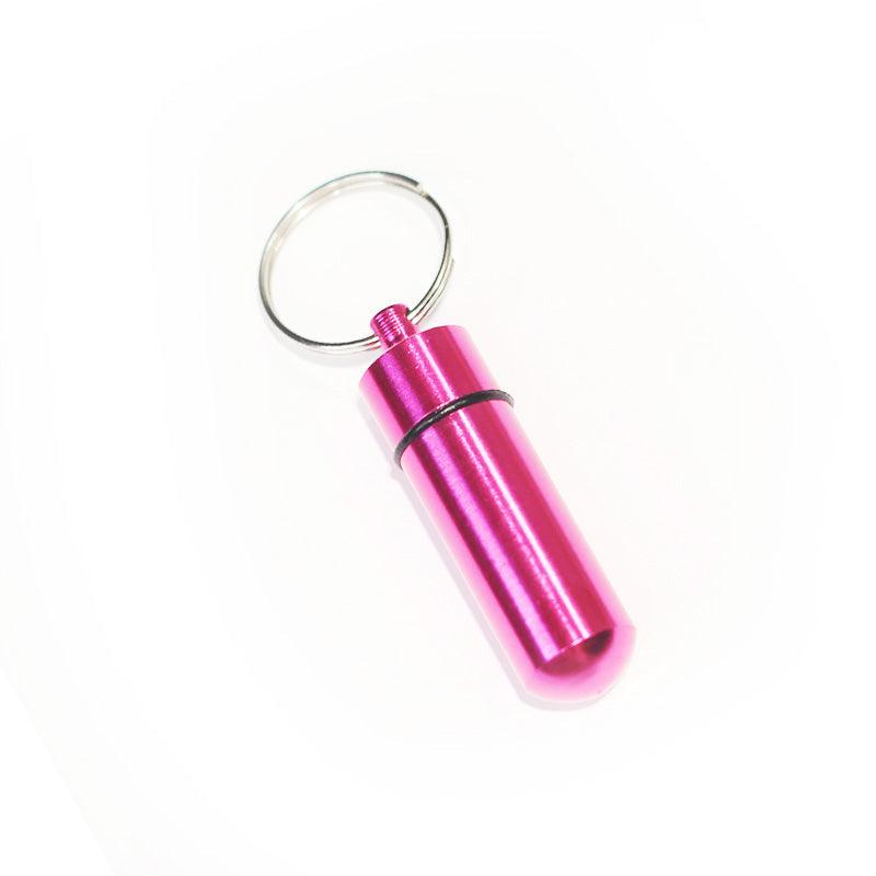 Portable Keychain Pill Box｜DIY Combo｜Devise a self-defense keychain that's uniquely yours. - keychaincop